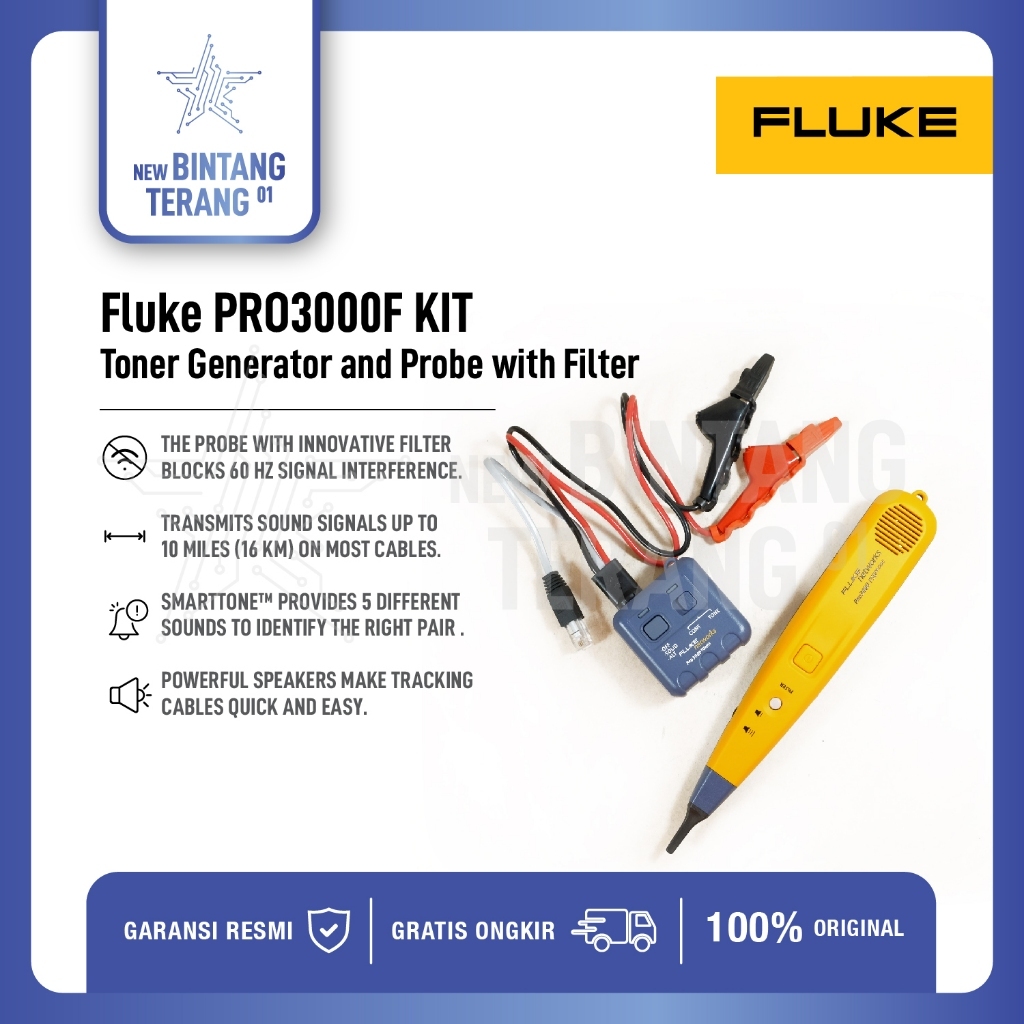 Fluke Network Pro 3000F Toner Generator