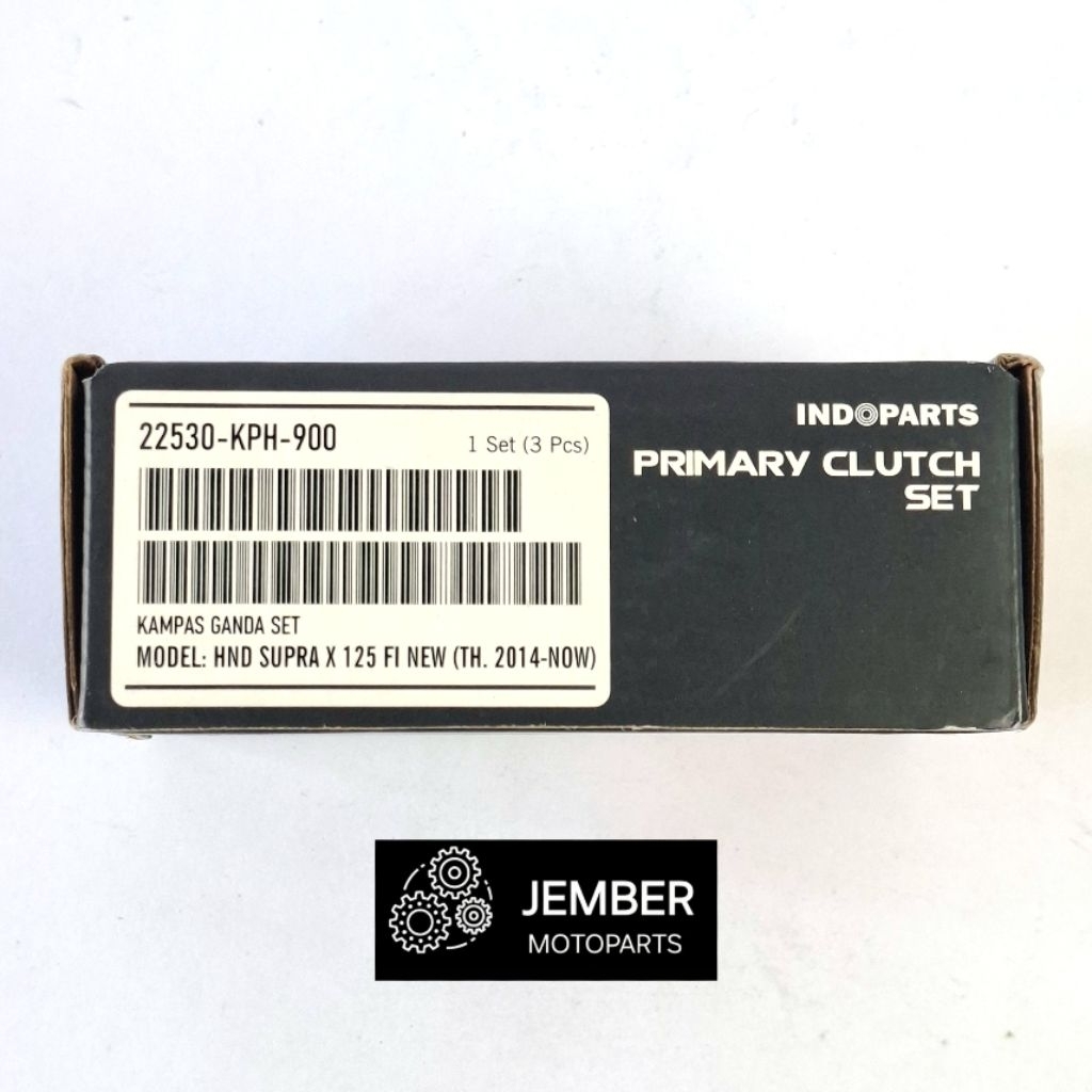 Kampas Ganda Only Honda Supra X 125 FI New/OLD, Kharisma KPH Indoparts