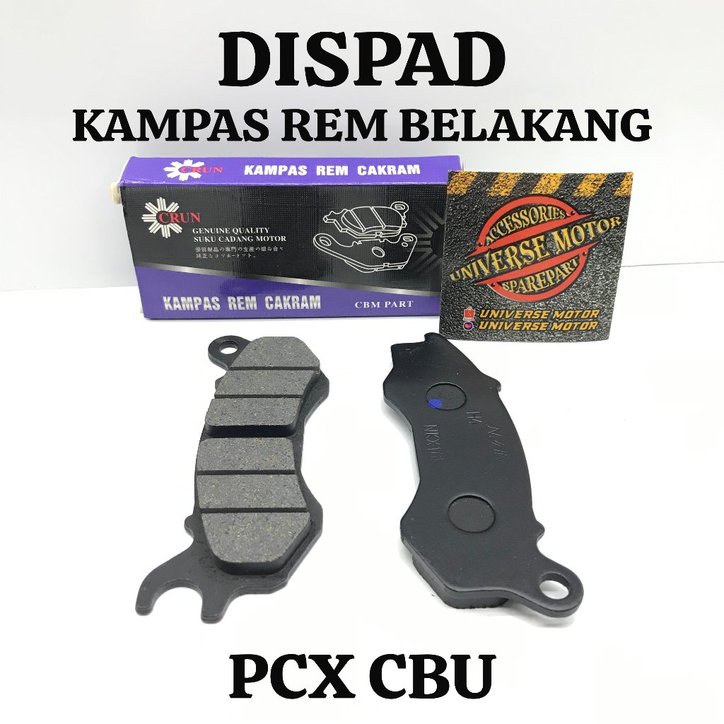 DISPAD PCX 150 CBU PCX THAILAND KAMPAS REM CAKRAM DEPAN PCX CBU