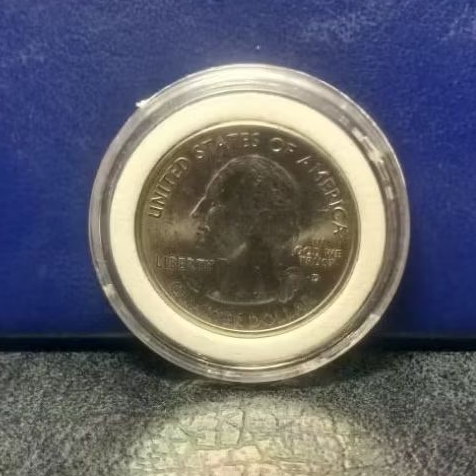 Koin ¼ Dollar "Washington Quarter Comorative"