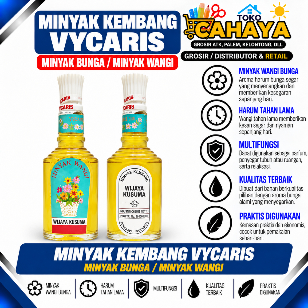 Minyak Kembang Vycaris Minyak Wangi Bunga