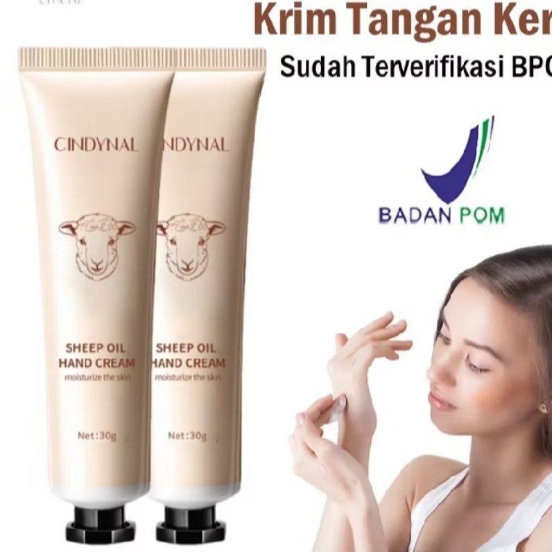 Beli 1 dapat 3 cindynal sheep oil hand cream