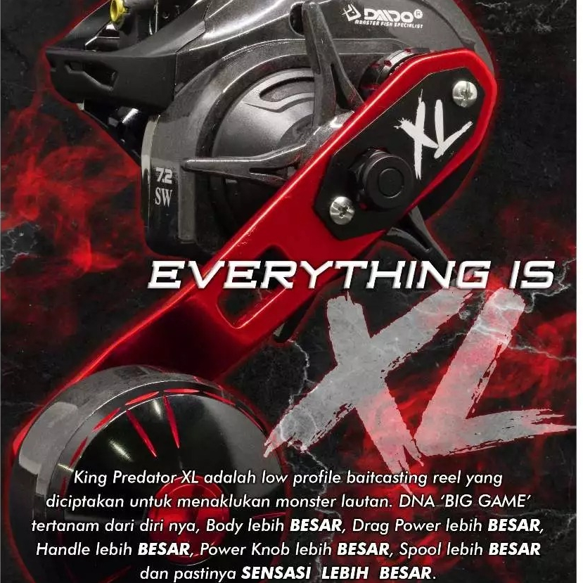 REEL DAIDO KING PREDATOR SW BC 300 (L&R) / REEL BC DAIDO KING PREDATOR