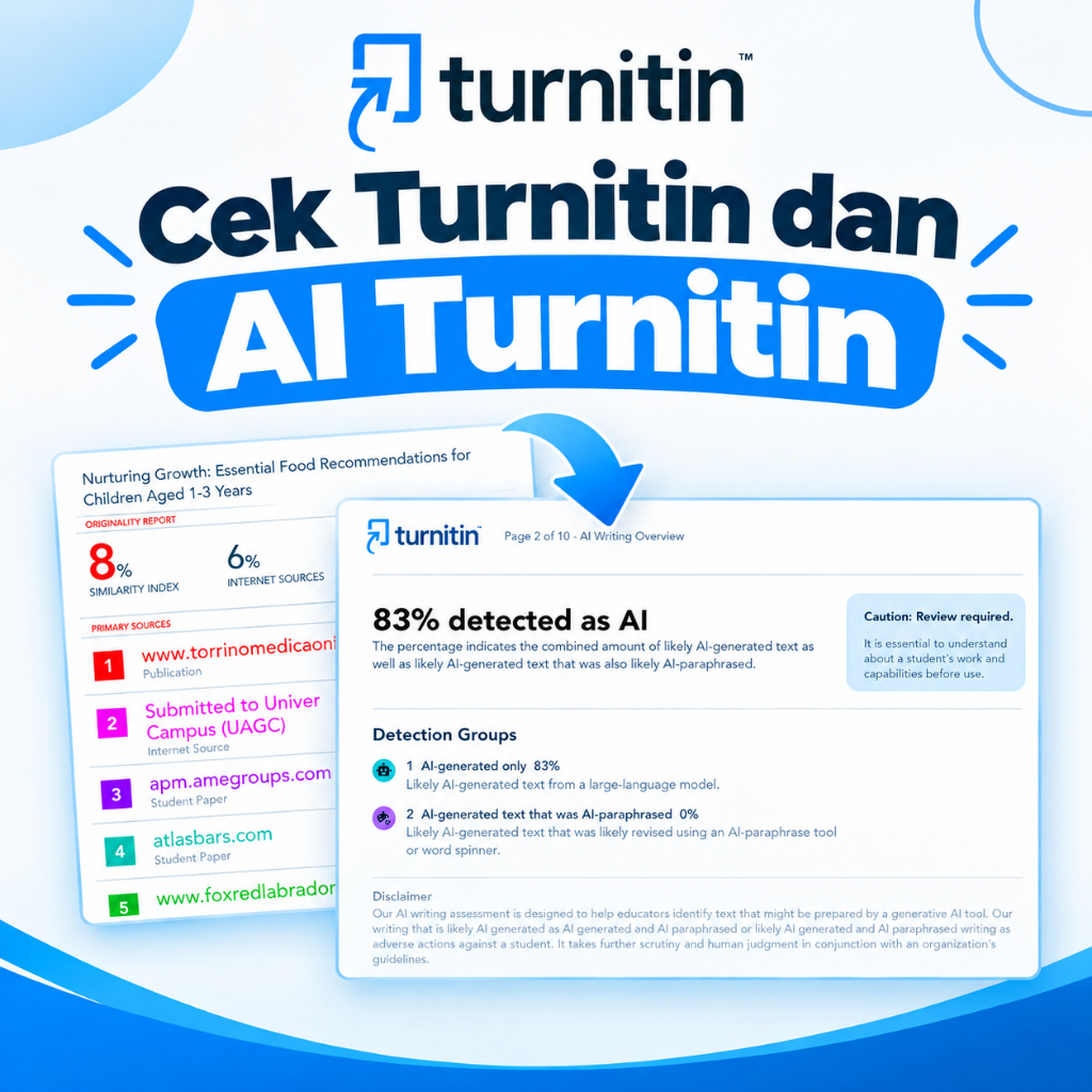 cek turnitin dan Turnitin AI