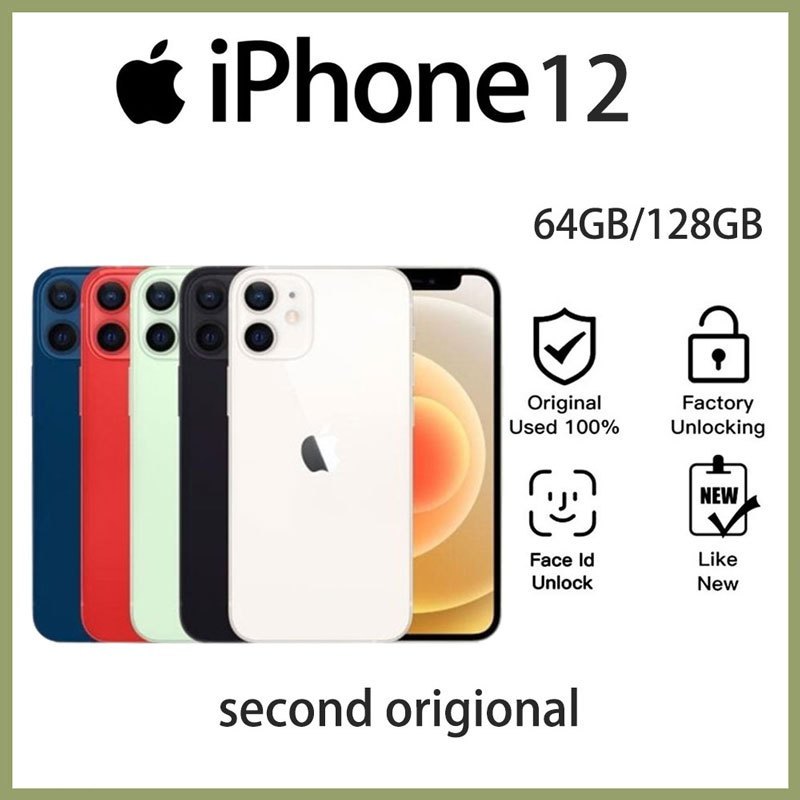 HP IPHONE 12 64gb/128 WIFI ONLY No Recond like newww muluss