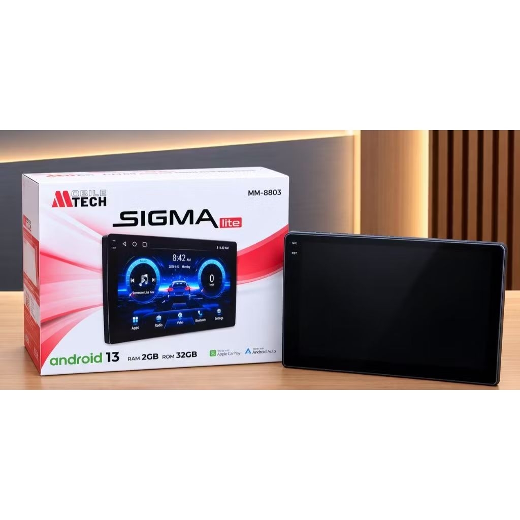 Head unit Mobile Tech Sigma Lite MM 8803 9inch 2/32// Headunit android 9inch MTECH Sigma Lite MM-880