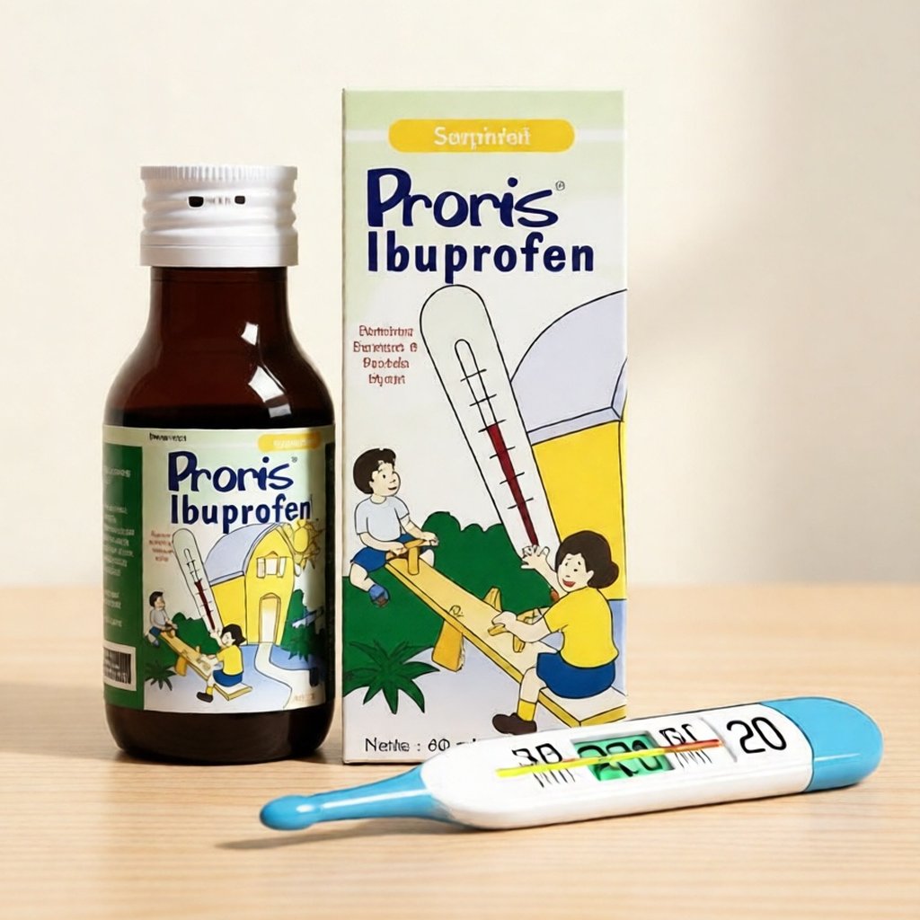 SYRUP PRORIS PENURUN PANAS DAN DEMAM PADA ANAK