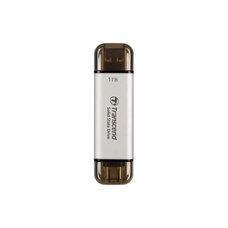 Transcend ESD310S 1TB Portable SSD USB 3.2 - Silver / SSD 1TB