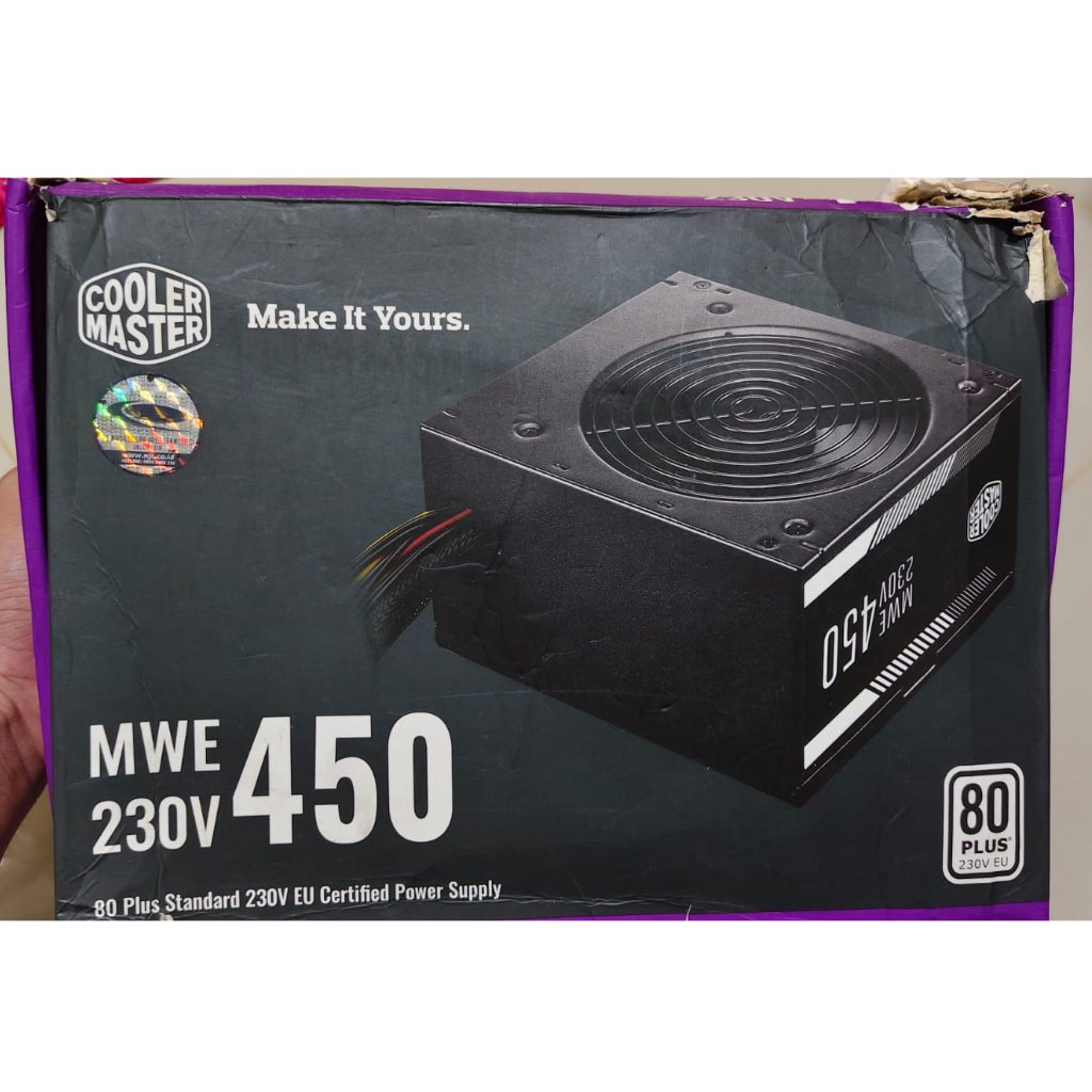 Cooler master PSU MWE 450 80+