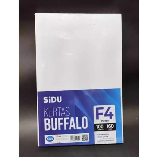 KERTAS BUFALLO SIDU F4 WARNA PUTIH
