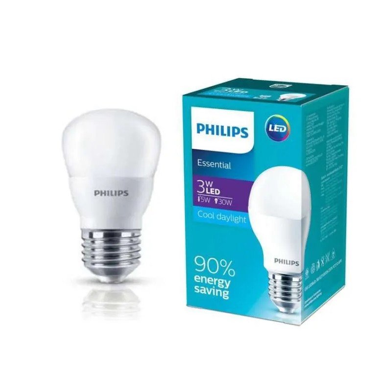 Bohlam LED Philips 3wat Bohlam Philips 3wat Bohlam Philips LED 3wat