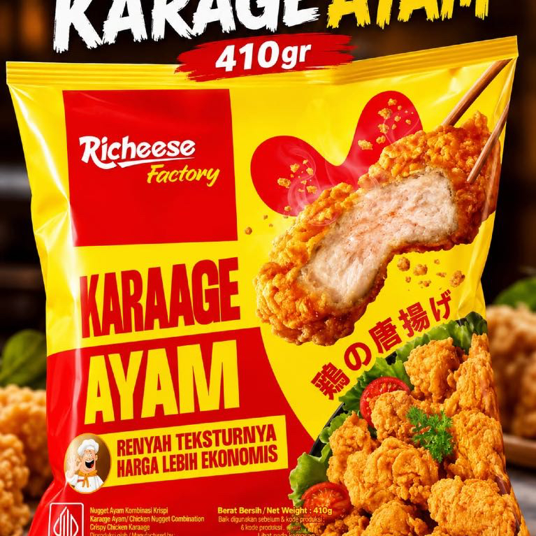 Nugget Richeese Karage Ayam