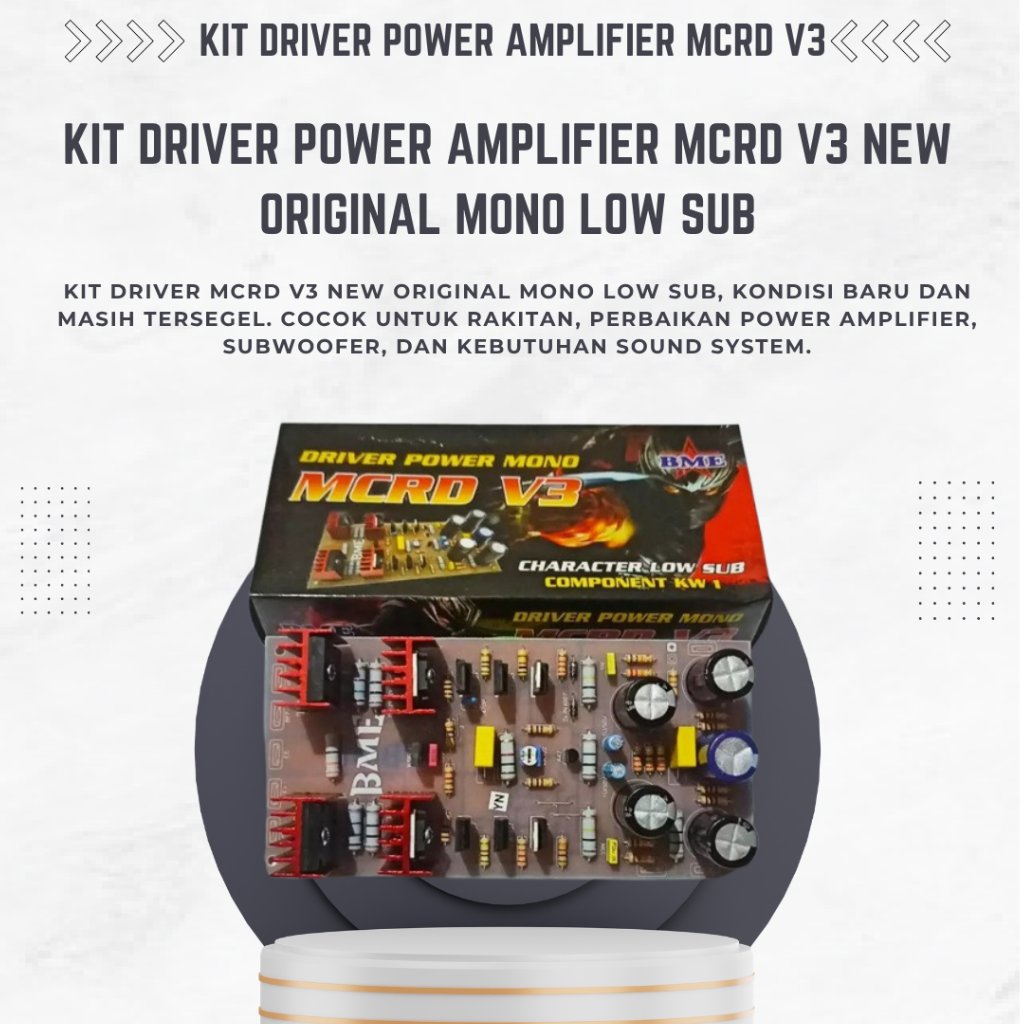 KIT MCRD V3 NEW SUBLOW ORI MASIH TERSEGEL