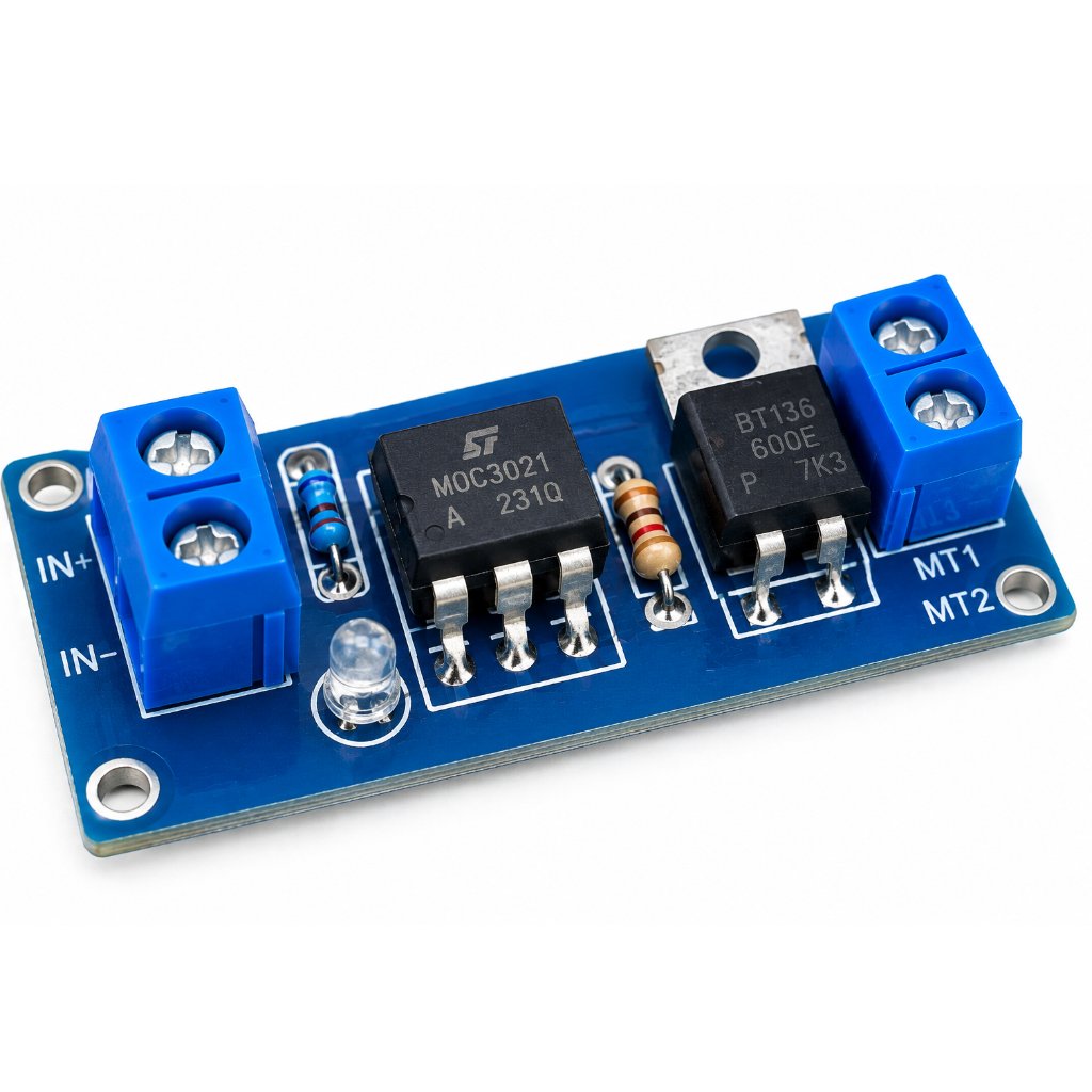 PCB Module MOC3021 Optocoupler TRIAC Driver AC 220V Isolator