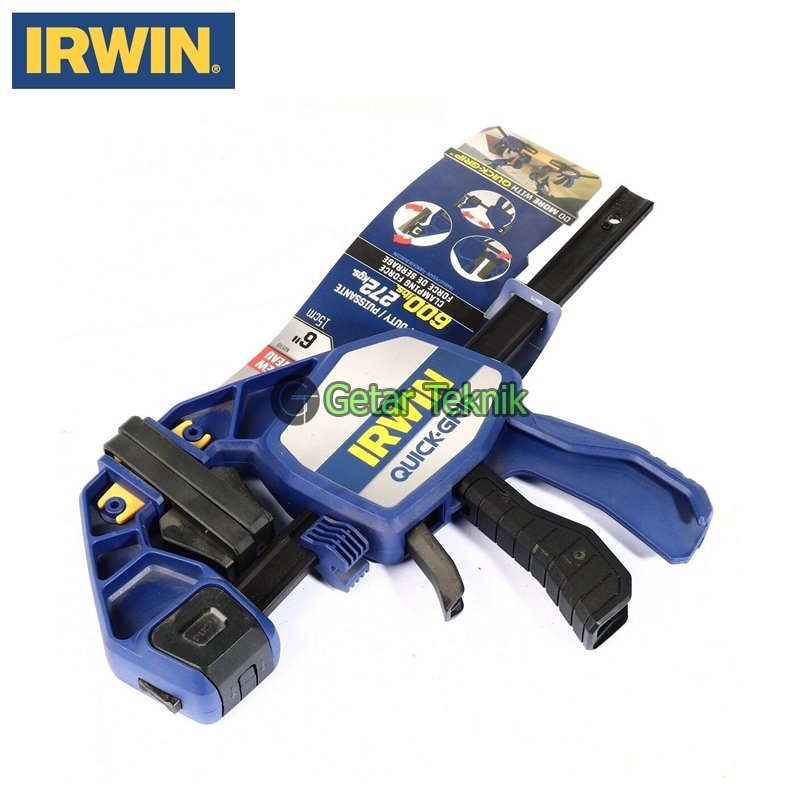 Clamp 6 inch Irwin 1964711 Quick Grip 600 Lbs
