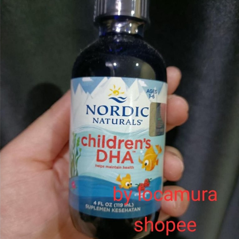 Nordic Natural Children DHA Strawberry 119 Ml BPOM ORIGINAL ASLI