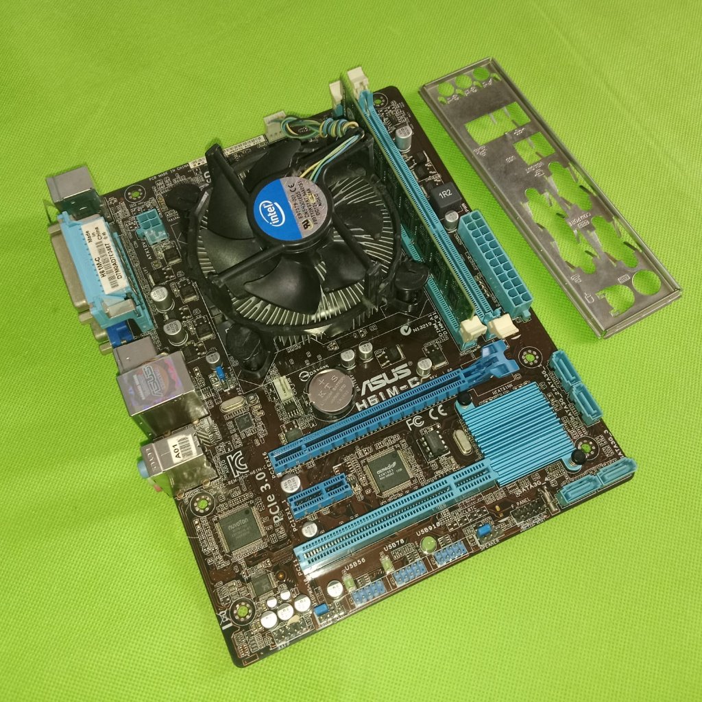 Mainboard Mobo Motherboard ASUS H61M-C Normal