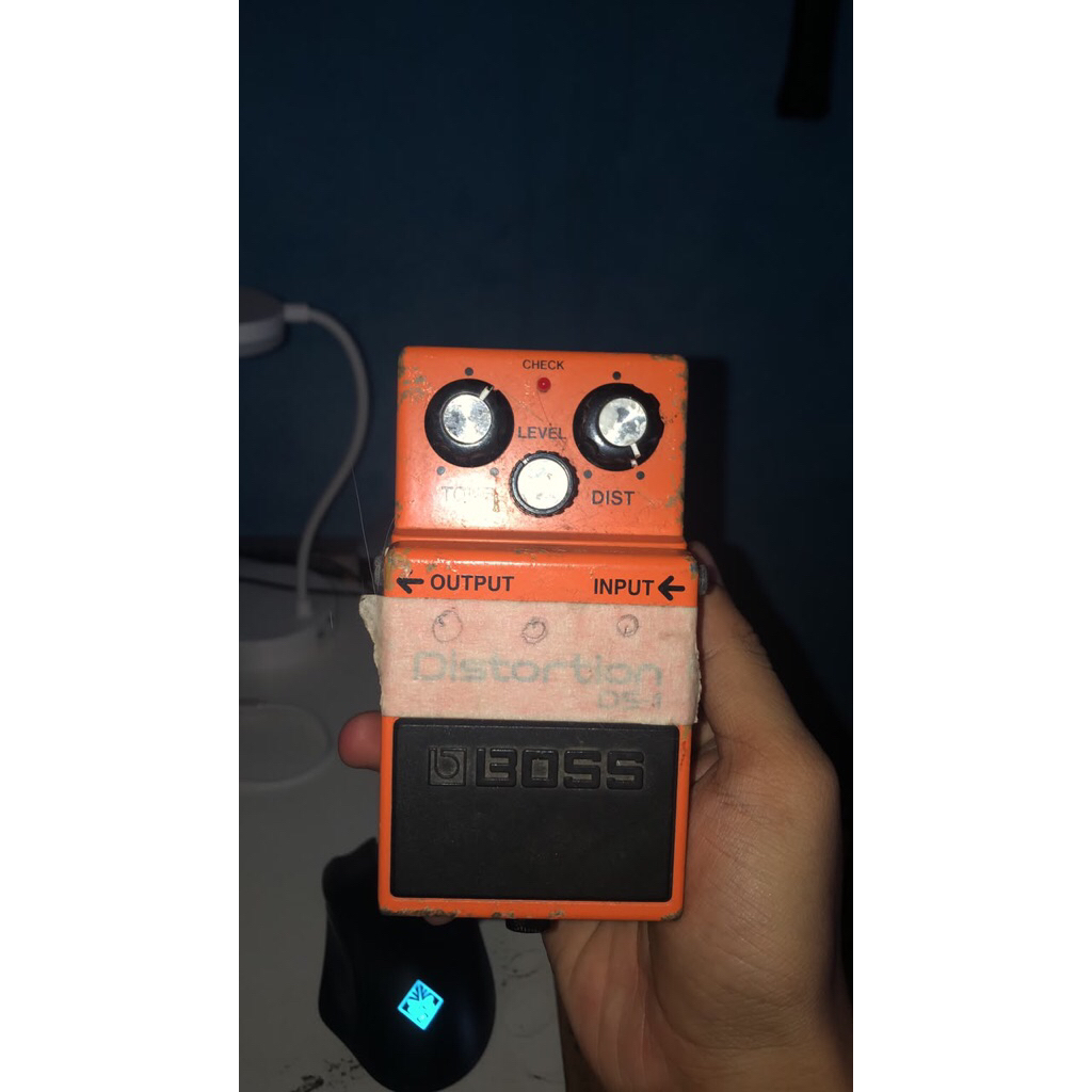 Efek gitar Boss distortion DS-1 (second hand)