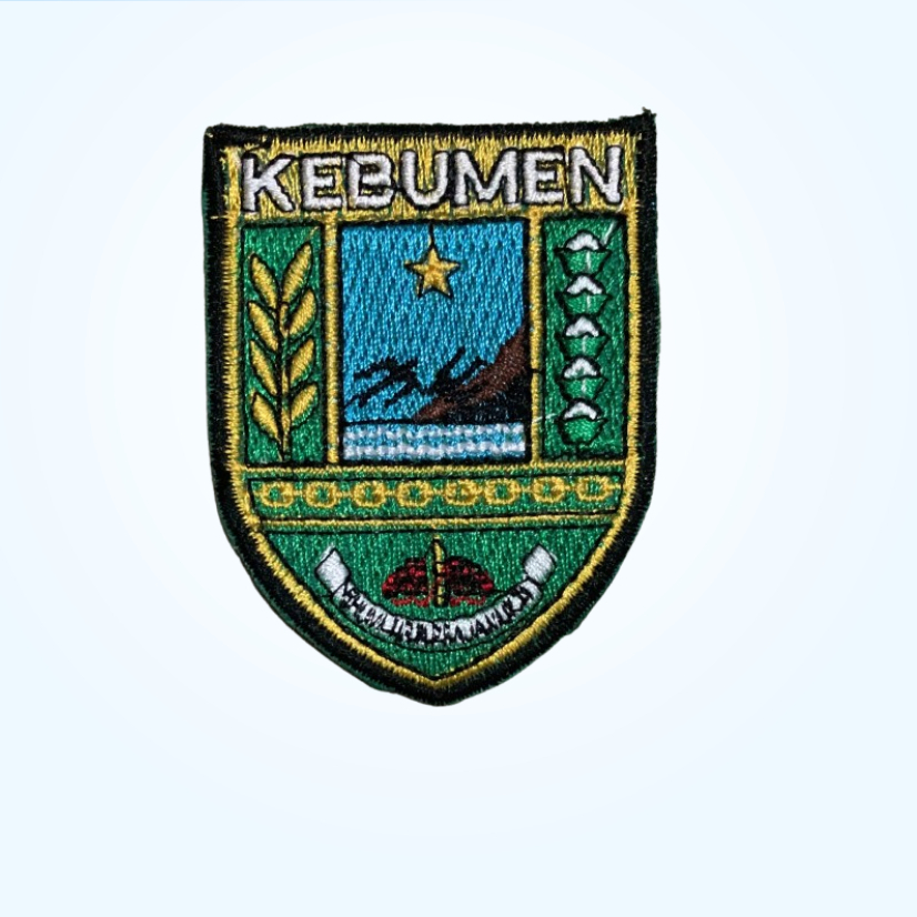 Patch Bordir Pemkab Kebumen Pemprov Jateng Dinas – Emblem Bet Seragam ASN Resmi