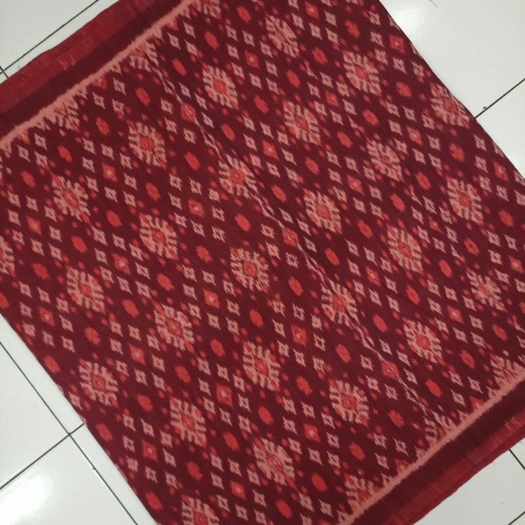 MATAHARI / KAIN ENDEK METERAN TENUN TANGAN HANDMADE / KAIN ENDEK METERAN BALI / ENDEK METERAN BALI