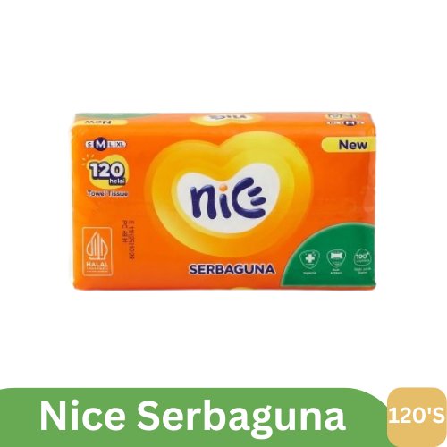 Tisu Nice Serbaguna 120 Sheets 1 Karton (24 Pcs)
