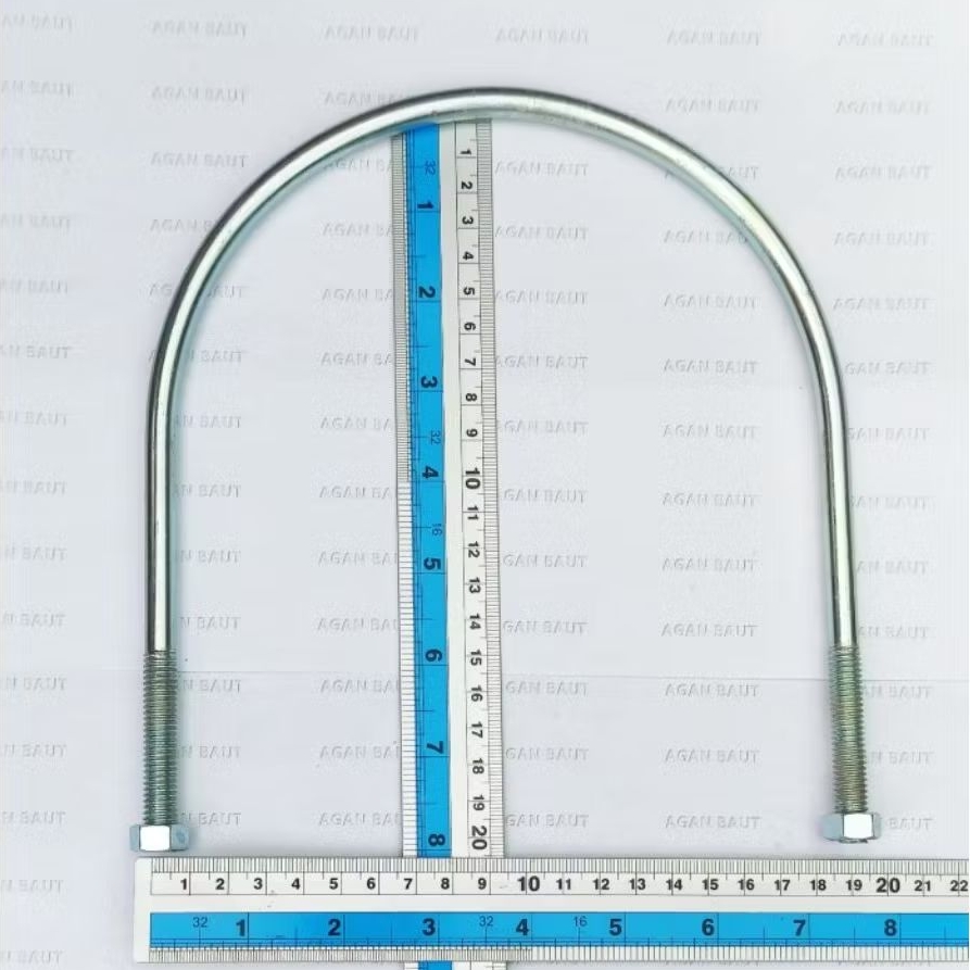 U Bolt 6 inch / Baut U Pipa 6 inch / Klem Pipa 6 inch