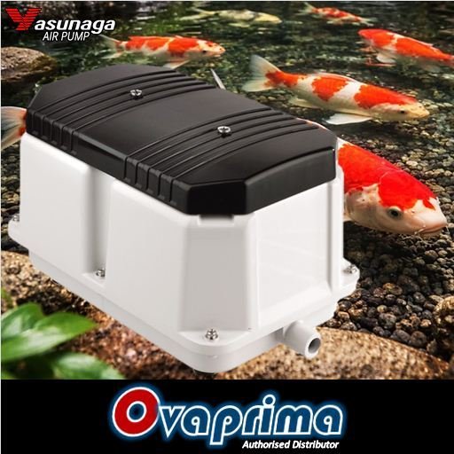 Yasunaga LW-200 Pompa Udara High Performance Pump Aquarium/Kolam/Limbah Yasunaga LW200