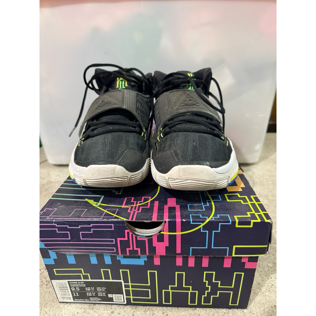 Nike KYRIE 6 EP BLACK/WHITE-SOAR NOIR