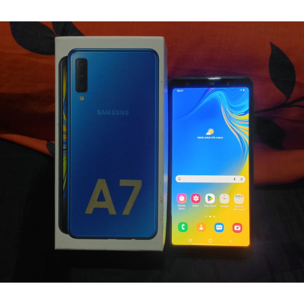 Samsung Galaxy A7 2018 Original Second Hand Smartphone