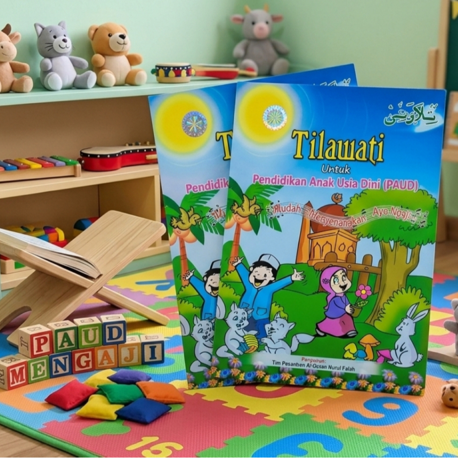 BUKU TILAWATI PAUD ANAK 2026 BELAJAR AL'QURAN  CEPAT TERBARU