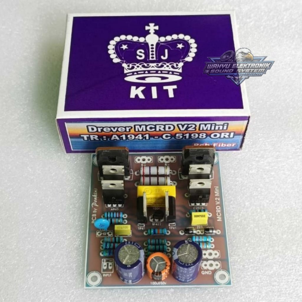Driver Power Amplifier MCRD V2 Mini Bostrap FR4 Fiberglass Original