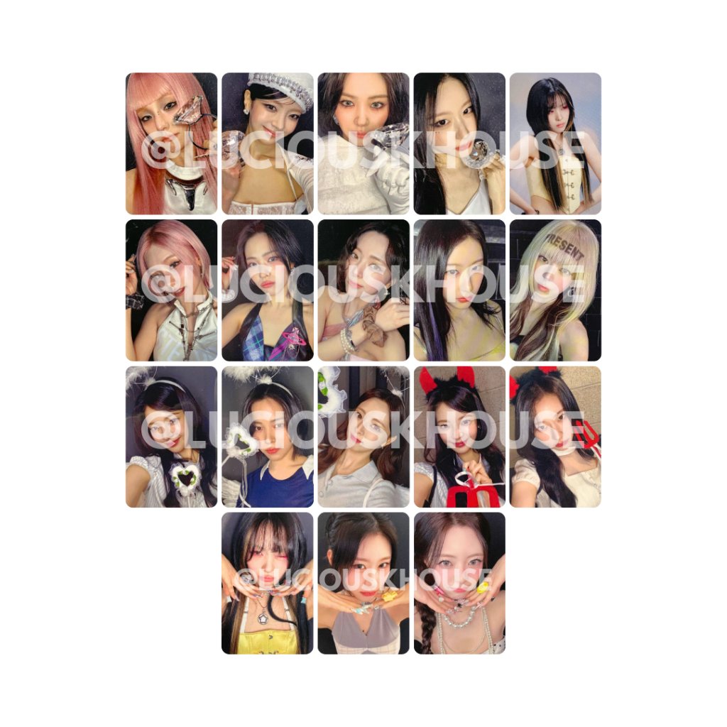 [sharing] ITZY - Motto (Photobook & POCA Ver.) Photocard Benefit (Appmus / Fans Shop / Makestar Luck
