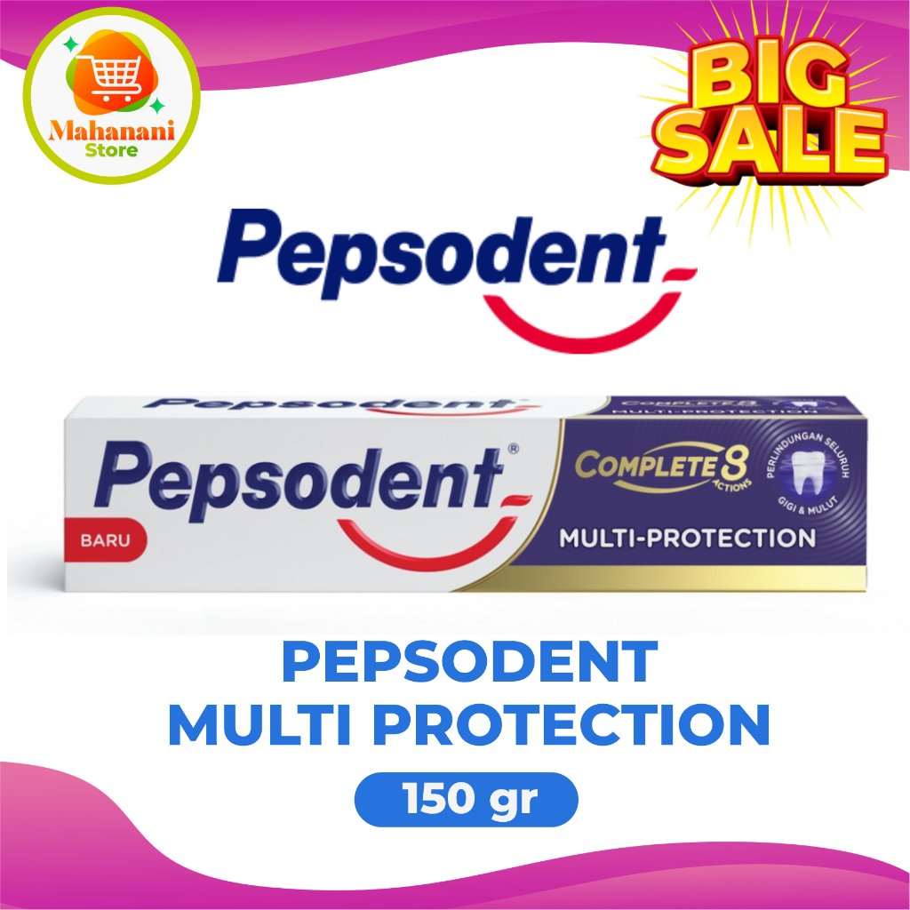 PEPSODENT Pasta Gigi Complete / Pepsodent Complete 8 Multi Protection