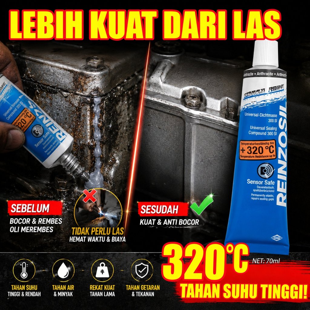 lem paking mesin tahan panas lem tahan panas lem gasket tahan panas lem blok mesin tahan panas Hingg