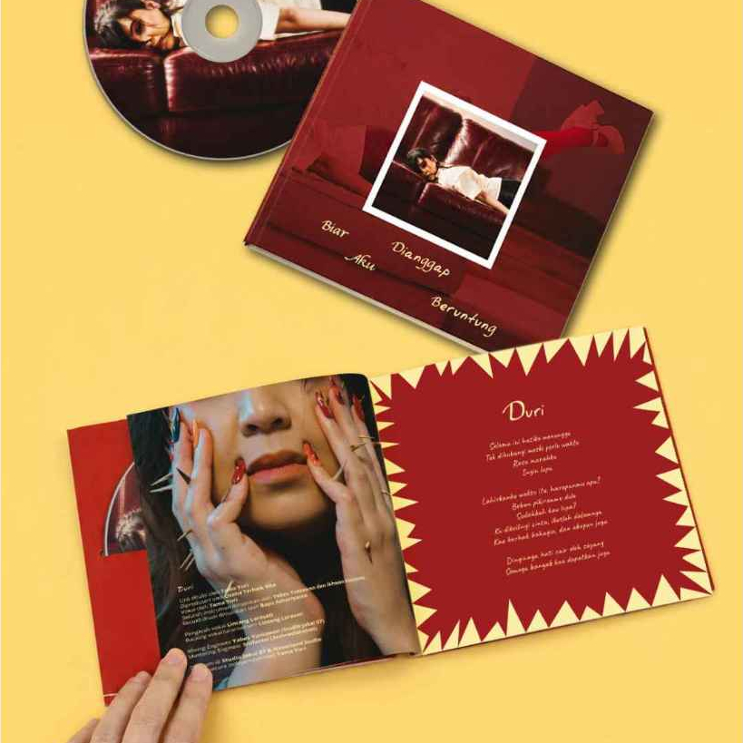 CD Album Biar Aku Dianggap Beruntung - Tama Yuri | Rilisan Fisik