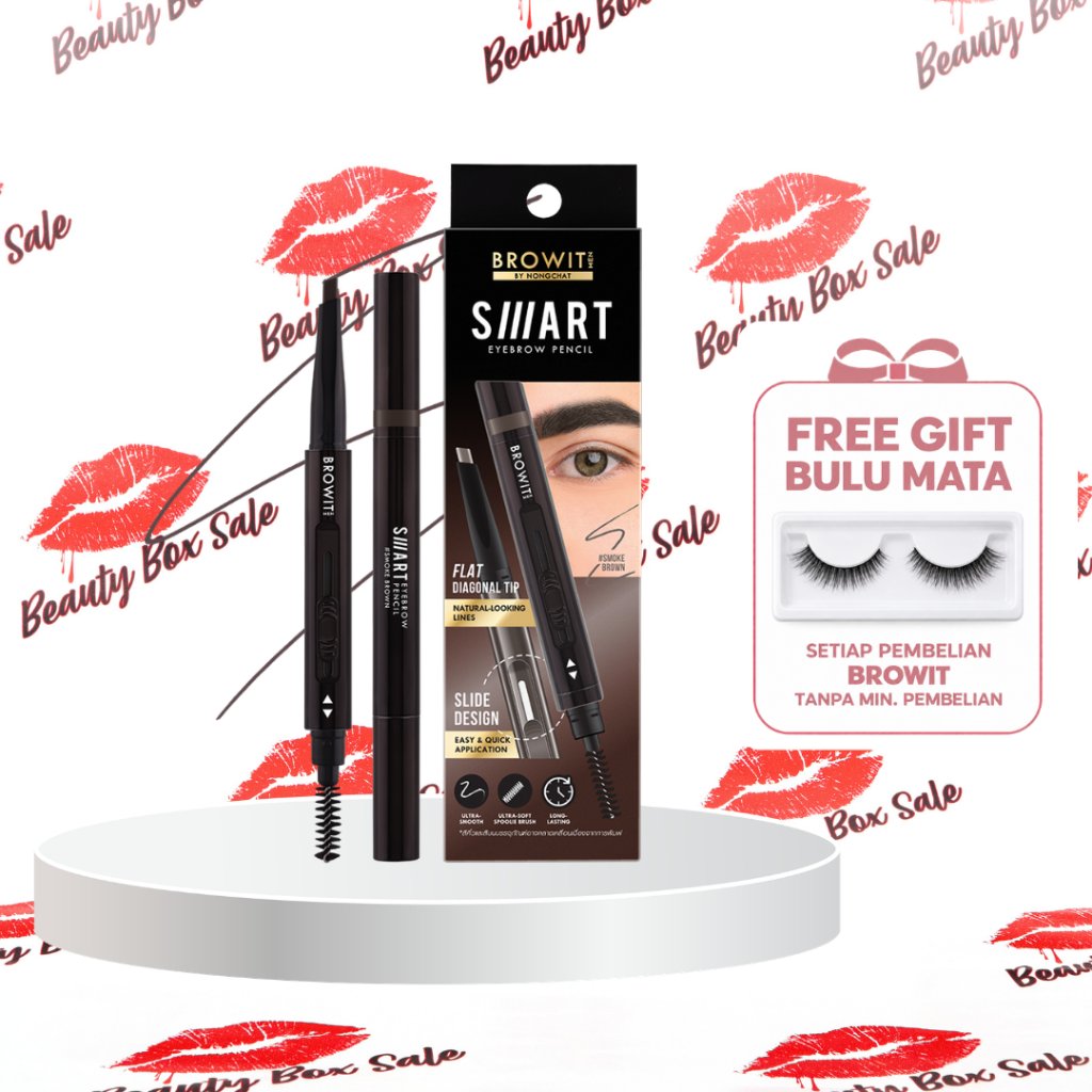 BROWIT BY NONGCHAT Men Smart Eyebrow Pencil