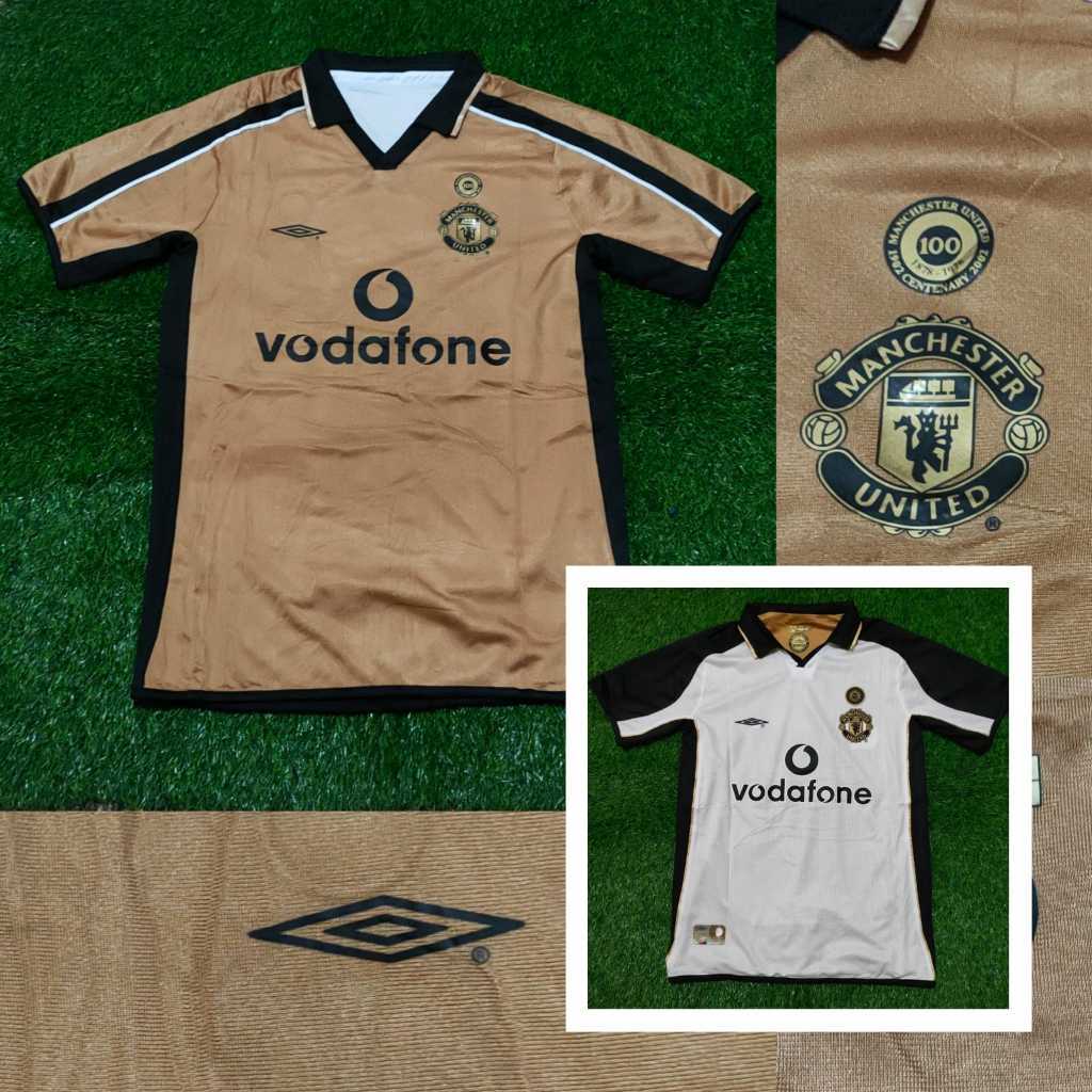 Jersey Retro Manchester United Away Bulak Balik 2001/2002 Riversible Vintage MU 01/02 Premium High Q