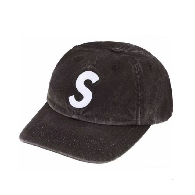 SUPREME LOGO S WASHED CAP