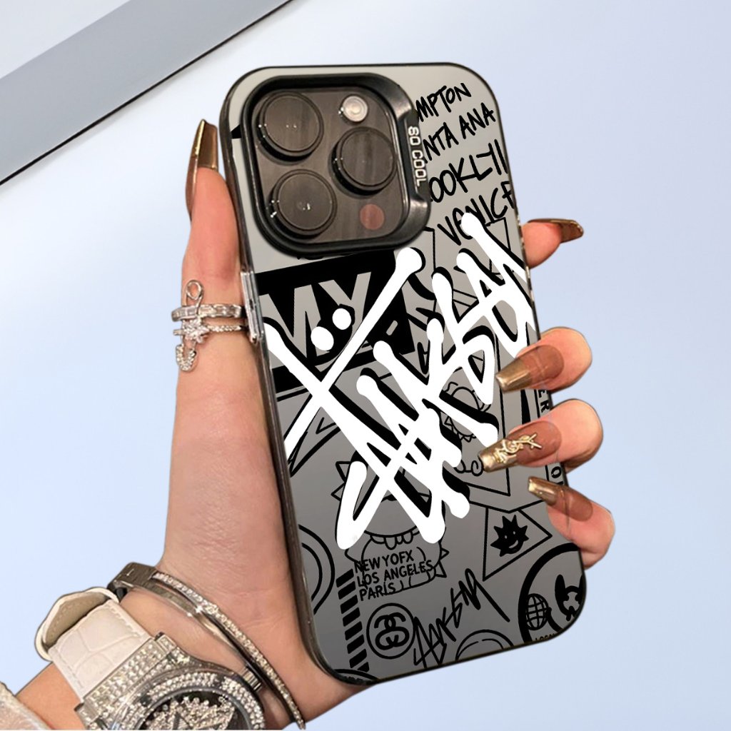 Casing ponsel IMD The 8th Ball - Desain Minimalis iPhone 15 Pro Max 15 Plus 15 Pro 15 11 11 Pro Max 