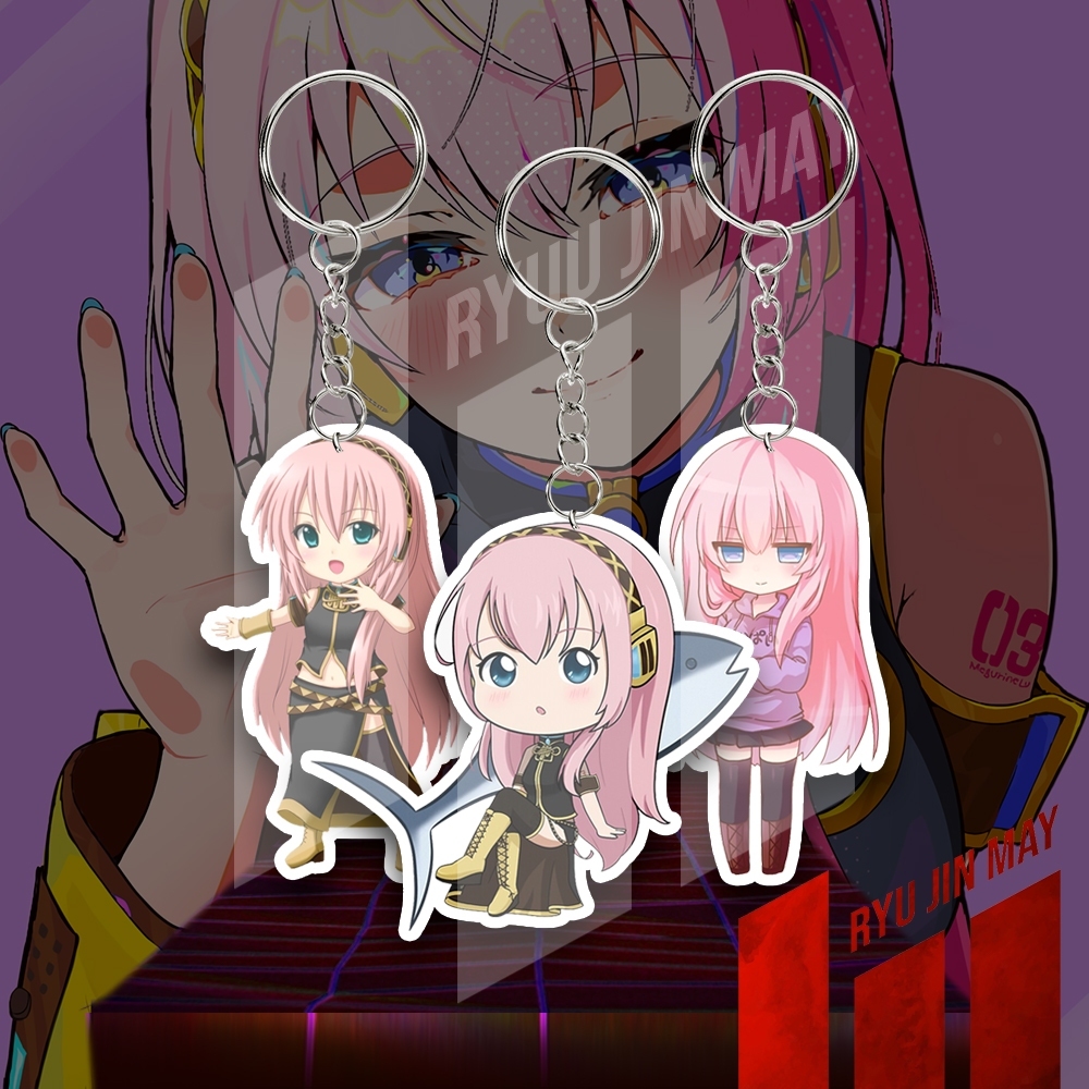 Gantungan Kunci / Keychain / Gantungan HP - Vocaloid - Megurine Luka