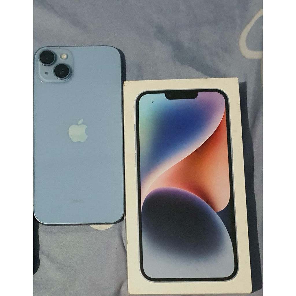 iPhone 14 plus Resmi iBox 128 GB Blue | Second