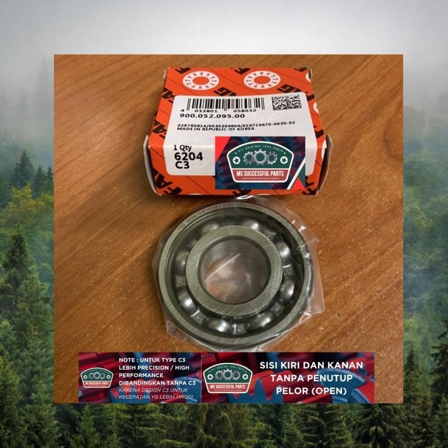 BEARING 6204 C3 FAG ORIGINAL 6204C3