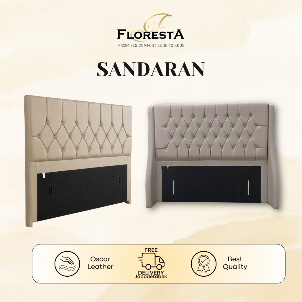 Sandaran Kasur Floresta Headboard Springbed
