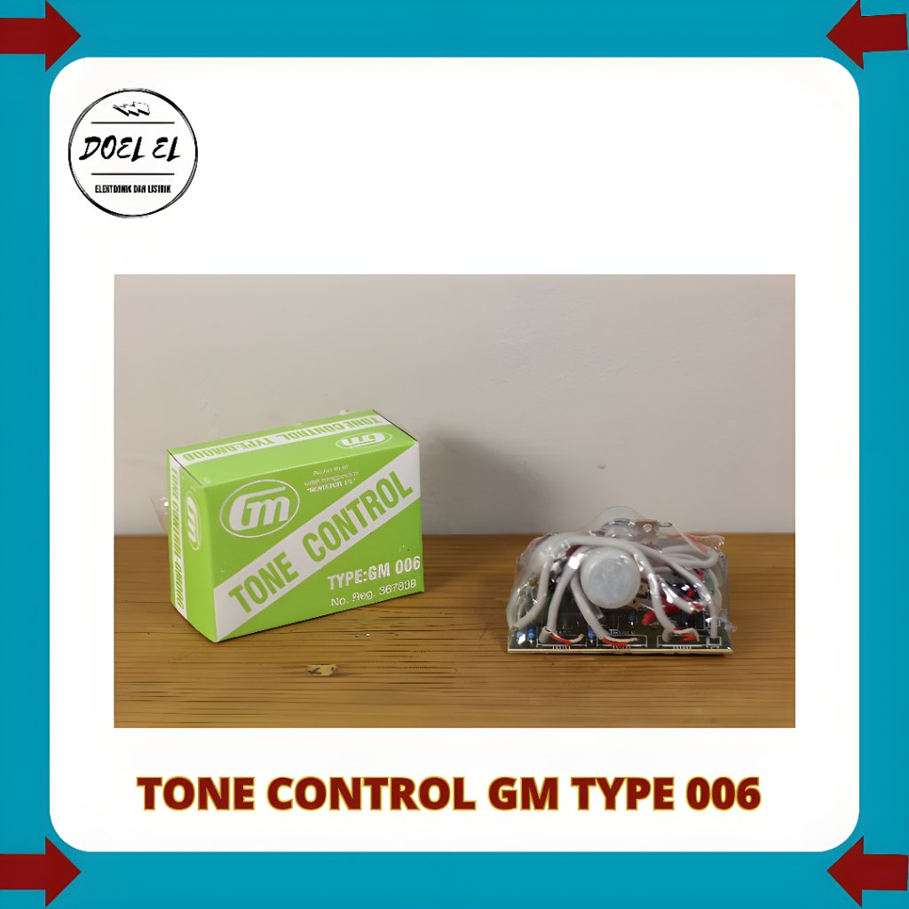 TONE CONTROL MONO TYPE GM 006 | KIT TONE CONTROL MONO