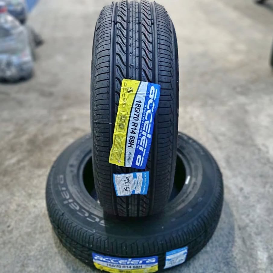 Ban mobil Tubles Avanza Xenia Ring 14 - Ban 185 70 R14 Accelera Ecoplush Tubles