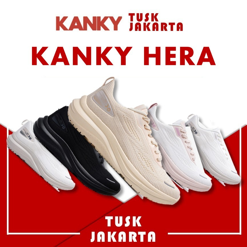 Sepatu Kanky Hera Sepatu Sneakers Kanky Casual Sport Pria Wanita Dewasa