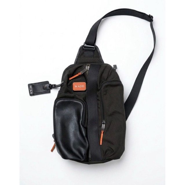 TUMI Alpha Bravo Smith Sling Bag Black - Men's Crossbody / Chest Bag (232393D)