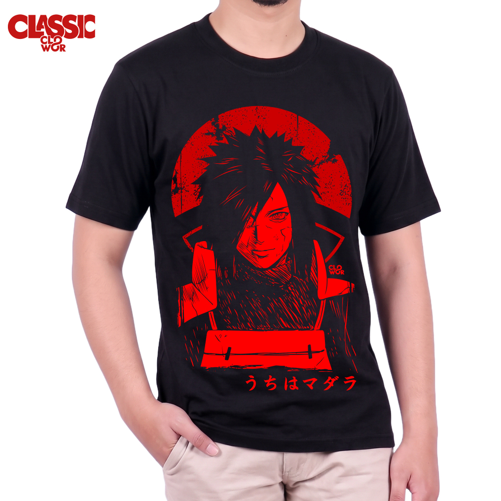 CLOWOR CLASSIC Kaos Uchiha Madara Anime Naruto