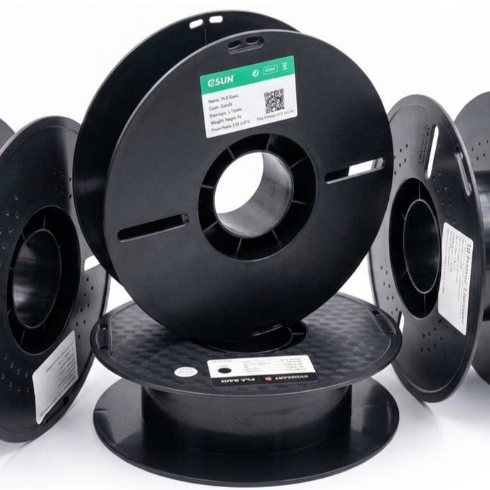 Spool Kosong Bekas Filamen 3D Printer (Empty Filament Spool 1kg)