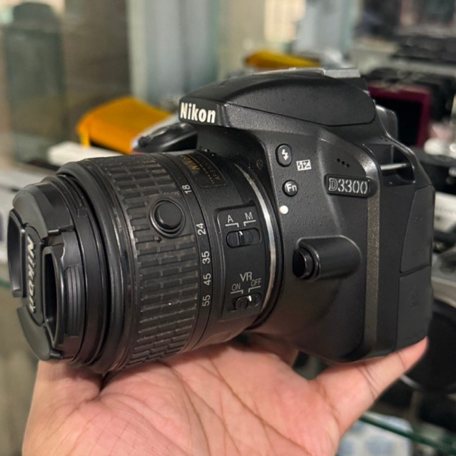 Nikon D3300 bekas vignet mulus